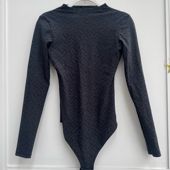 Fendi x Skims black bodysuit